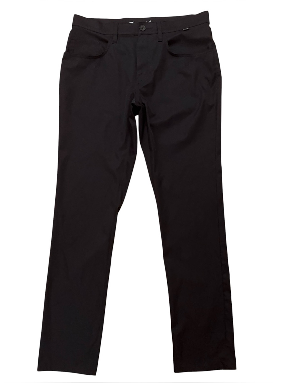 Travis Mathew Pants Mens 32 Open To Close 2.0 Golf Stretch Lightweight Black